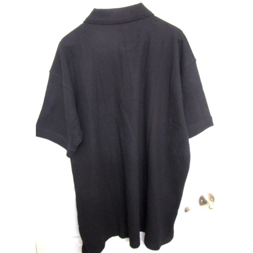 Jason Alexander Men's polo type shirt with collar - Black - XL - New without tag - Picture 6 of 10